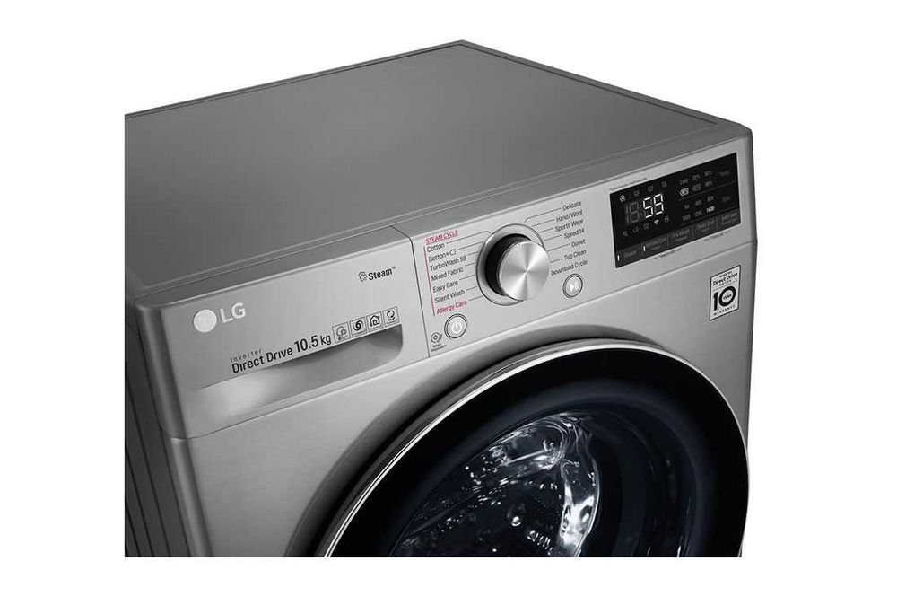 Стиральная машина LG F2V7GW9T (Стальная) 8,5 Кг