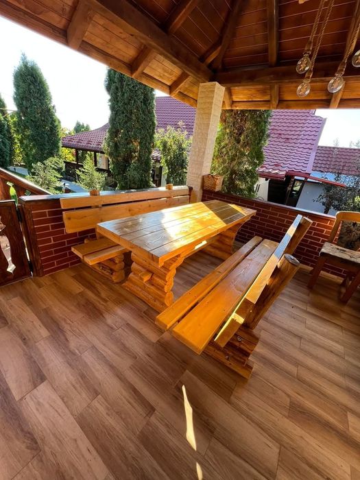 Balansoare mese rustice