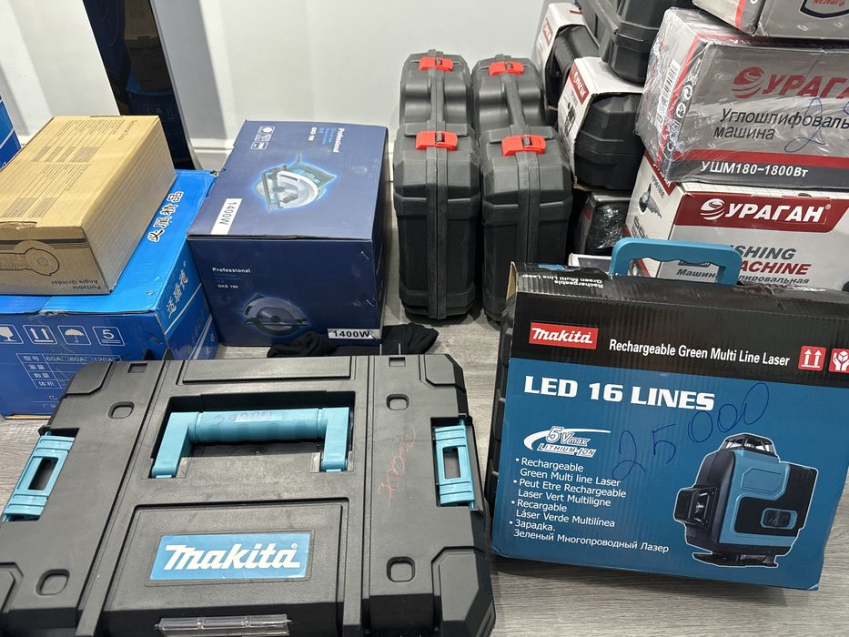 Продается лазер фирмы Makita, devalt, croun!