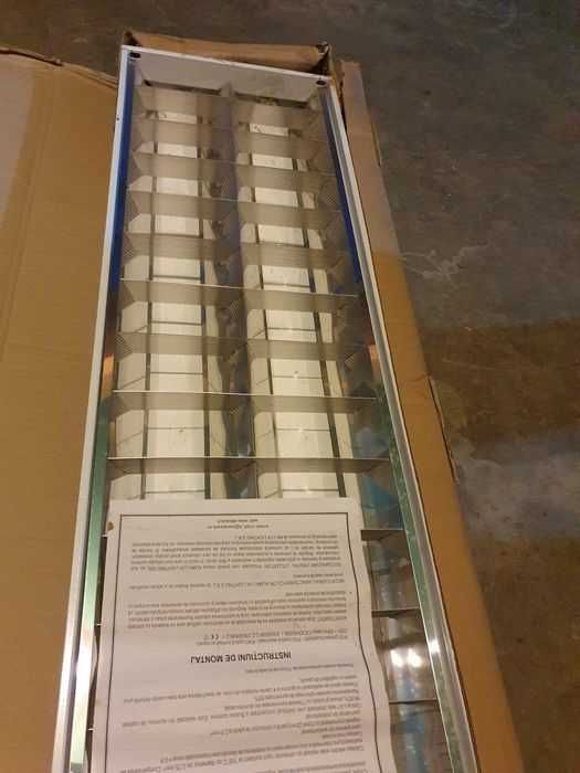 Corp iluminat ALMALUX Neon 130cm lampi incluse Osram Nou