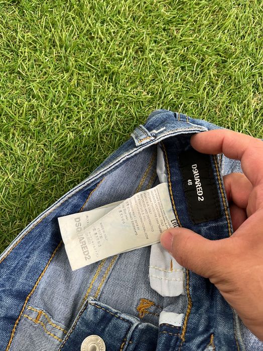 Дамски дънки : DSQUARED2 Easy Slim Jeans