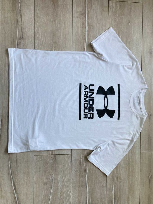 Under Armour GL Foundation бяла тениска размер М