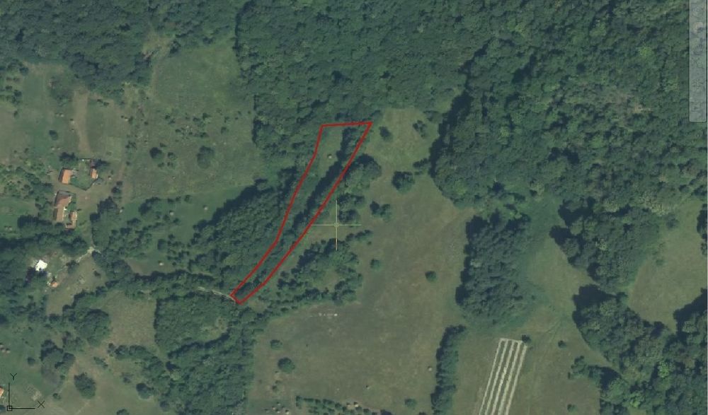 Teren intravilan 3.186 mp – Sat Vărmaga, Certeju de Sus, Hunedoara – luminiș la poalele muntelui