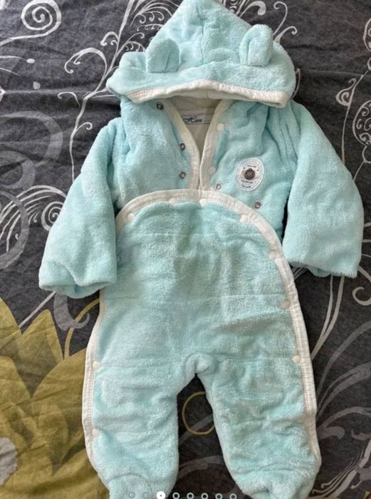 Теплые вещи на мальчика до 1 года