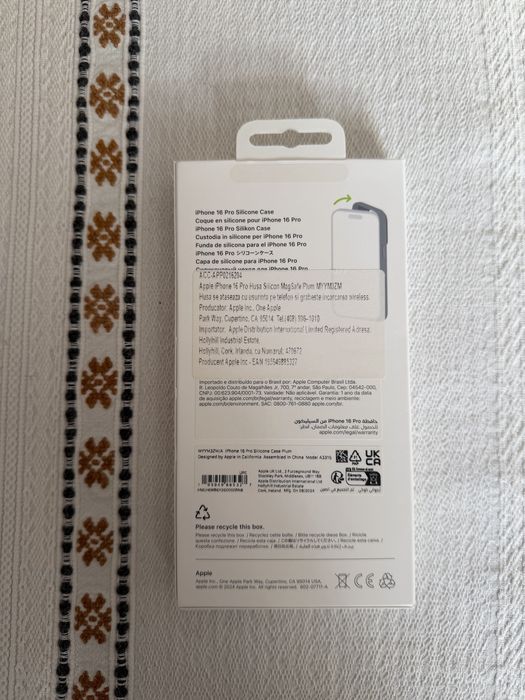 Husa originala iphone 16 pro silicon