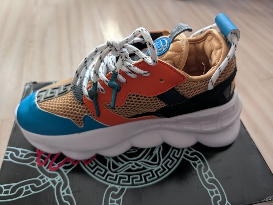 Versace Chain Tessuti+Crosta+Vitello
