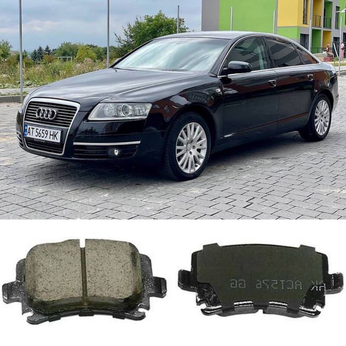 Audi A6 C6 Оригинальные задние Колодки Euro Pads