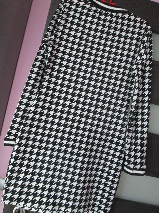 rochie Shein alb/negru 38