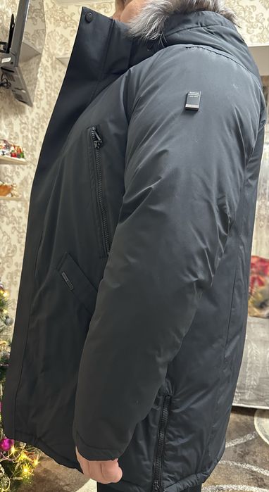 Продам куртка пуховик мужской б/у