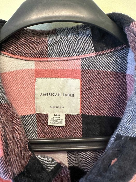 Мъжка карирана риза American Eagle размер L