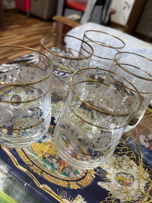 Бокалы стеклянные