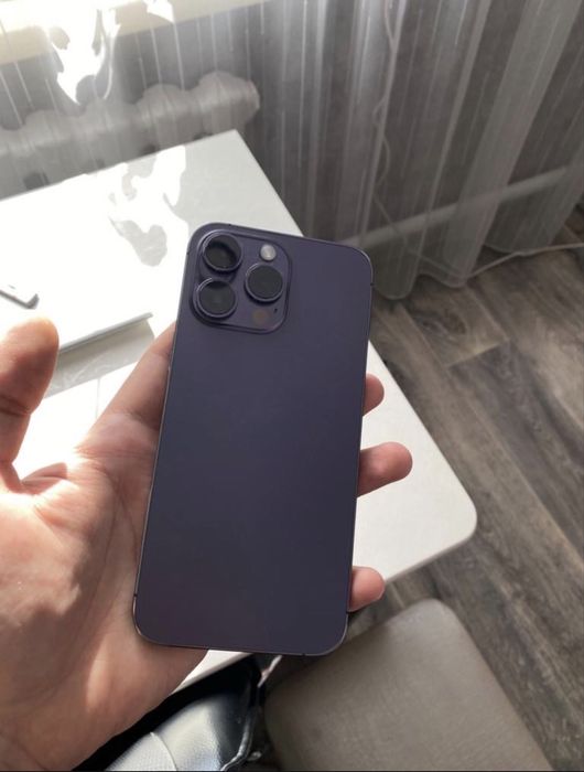 Обмен iPhone 14 pro max фиолетовый. Продам телефон