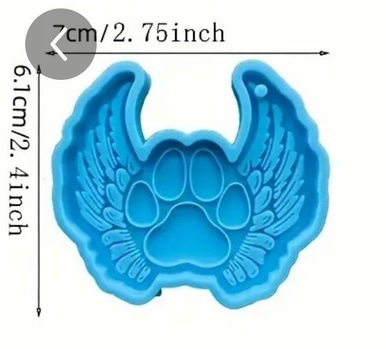 Matrite silicon pentru medalioane, brelocuri, semne de carte - rasina