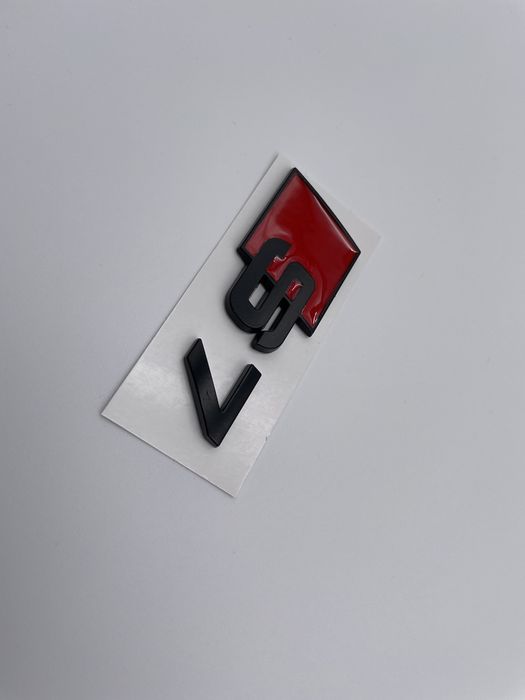 Emblema Audi S7 spate metal negru