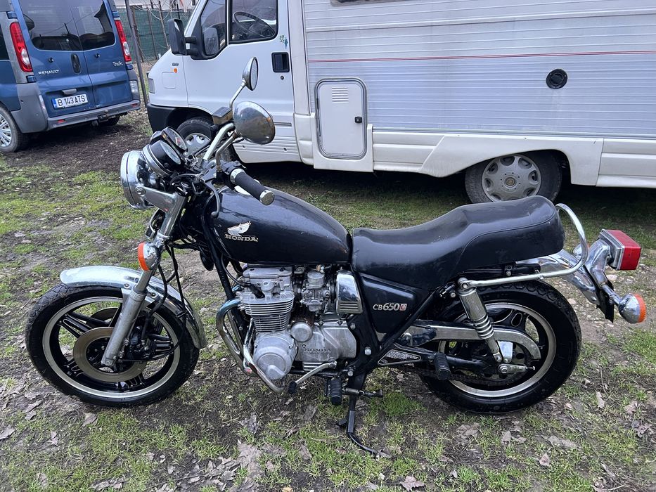 Honda cb 650 cafe racer scrambler
