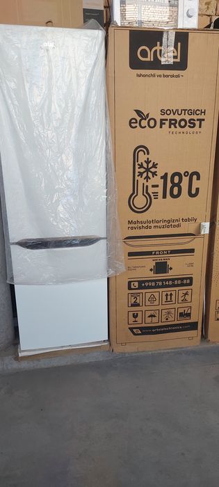 Артел есофрост высота 1.80m 2х камерный мoдел 345