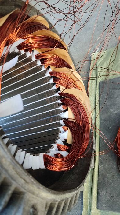 Ремонт и перемотка электродвигателя