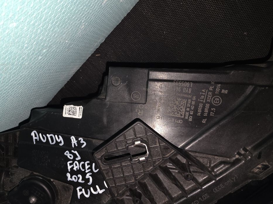 Audi A3 S3 8Y Full Led facelift 2025 десен фар