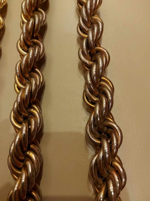 Lanturi hiphop rapp USA placate aur 14kb foarte groase