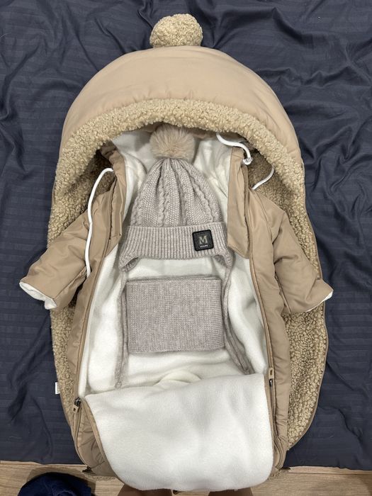 Конверт + комбенизон для новорожденного