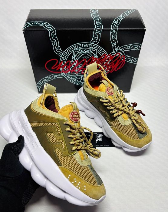 Adidasi Versace Chain Reaction Medusa / Calitate / Toate mărimile