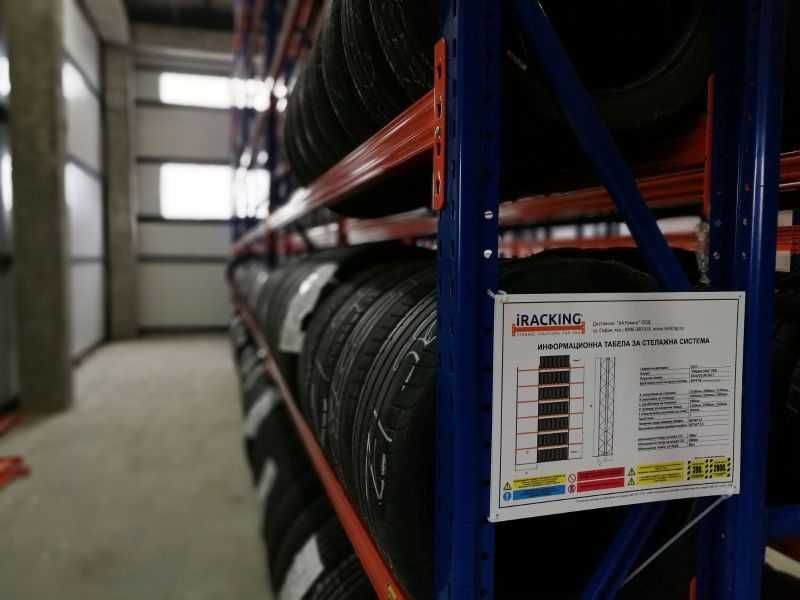 Рафт за Гуми/Стелаж за гуми-24 бр гуми - И ДРУГИ ОПЦИИ - ДОГОВАРЯНЕ