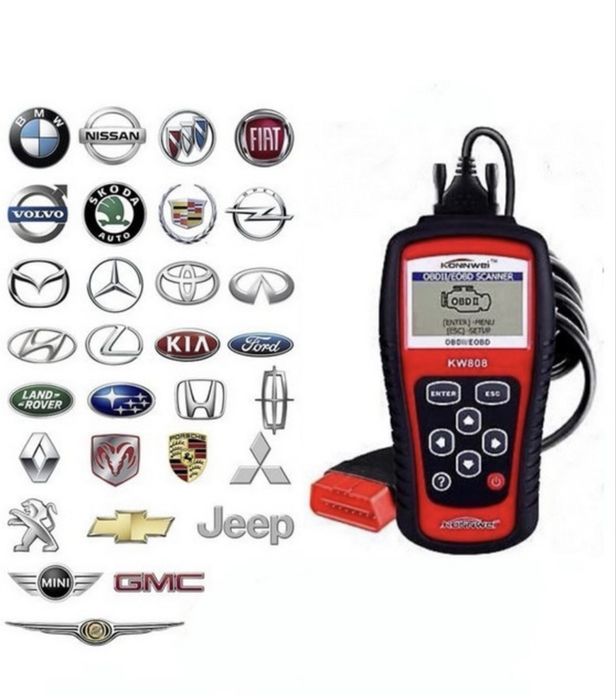 Aparat de diagnoza  multimetru Tester auto profesional KONNWEI KW808