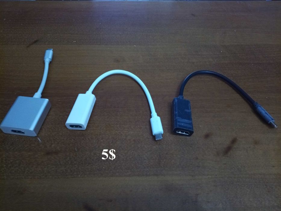 Переходник с USB-C 3.1 на Dp/HDMI - совместимый 8K