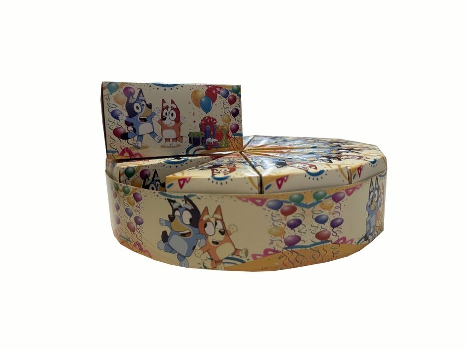 26 парчета /заготовки за хартиена торта Блуи и Бинго