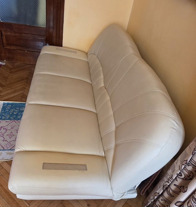 Canapea extensibila imitatie piele