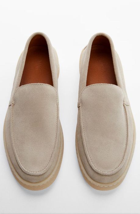 Pantofi din piele intoarsa