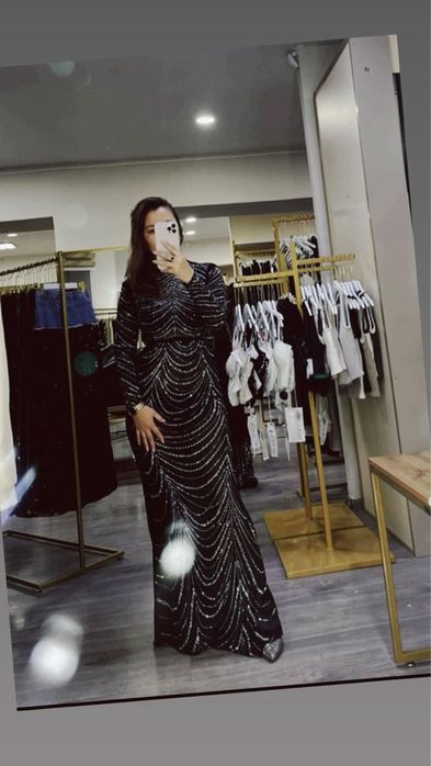 Платье вечернее стильное