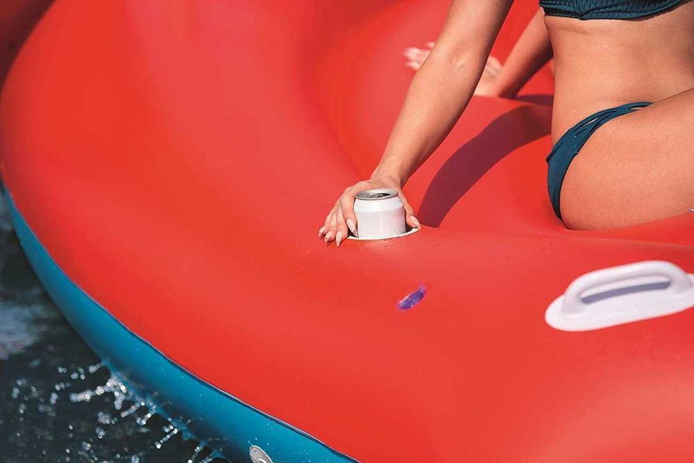 Saltea gonflabila, papagal gigant, 500 x 327 cm