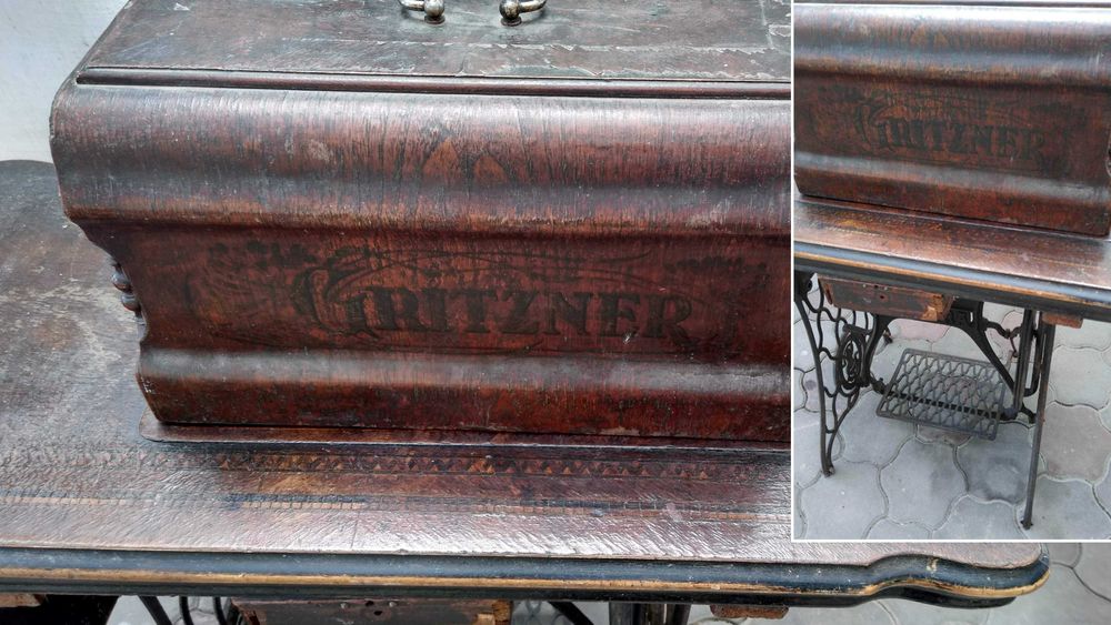 Masina de cusut veche marca WERTHEIM stare functionala