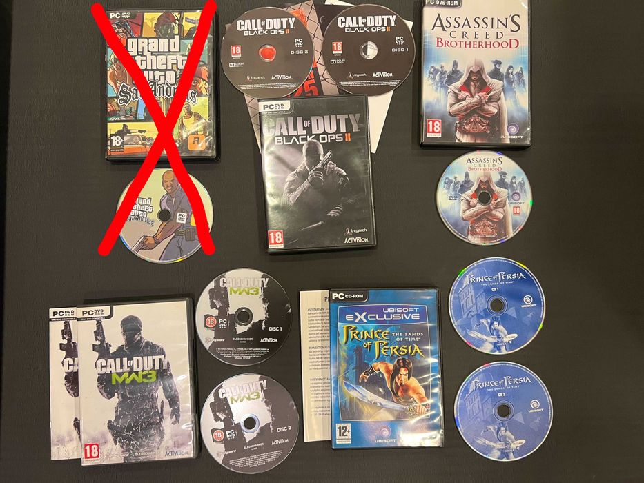 Jocuri PC: Call of Duty BO2 & MW3, Assassin's Creed, Prince of Persia