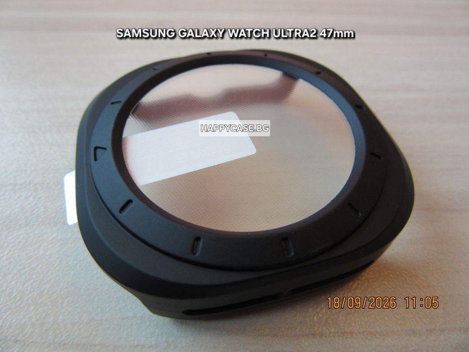 Samsung Galaxy Watch Ultra 2 2026 / 360° Твърд пластмасов кейс с вграден протектор за екран