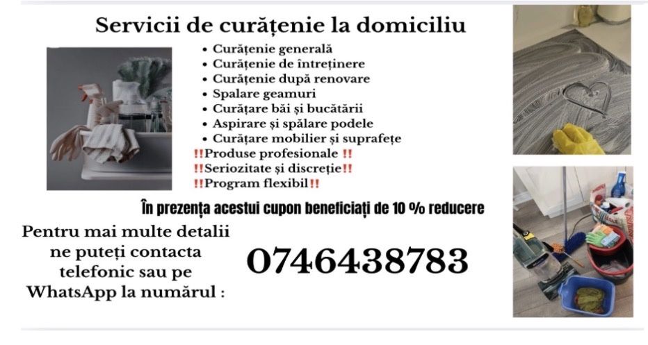 Servicii Curatenie