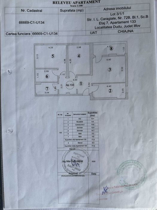 Apartament 3 Camere Complex Pollux Residence