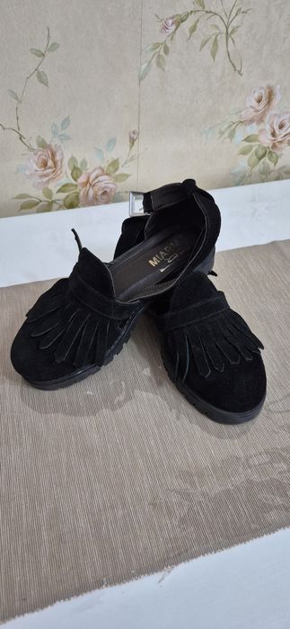 Pantofi decupati Miarma piele naturala marimea 36