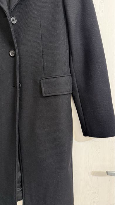 Palton dama Zara Manteco negru