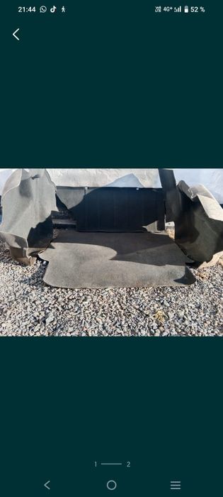 Обшивка салона багажника задние полный комплект