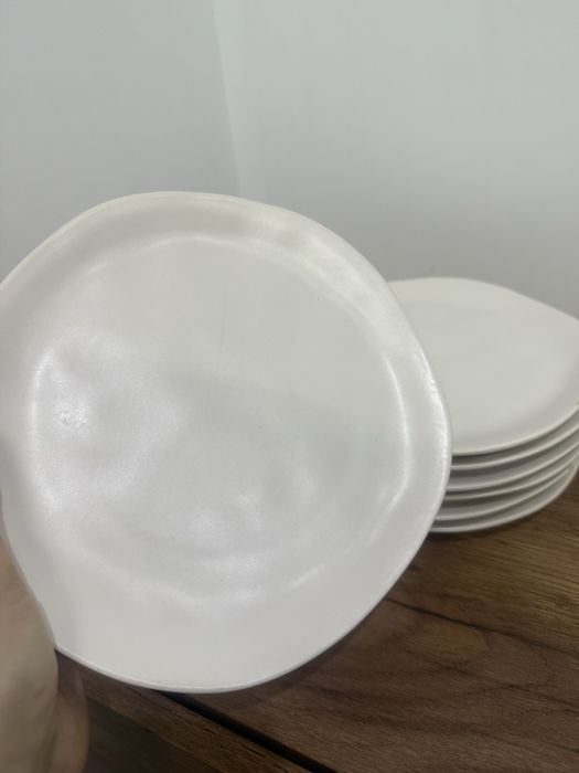 Тарелки матовые б/у