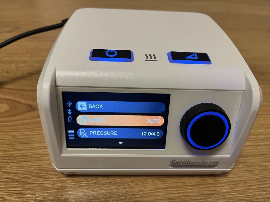 Aparat apnee CPAP APAP DeVilbiss Blue