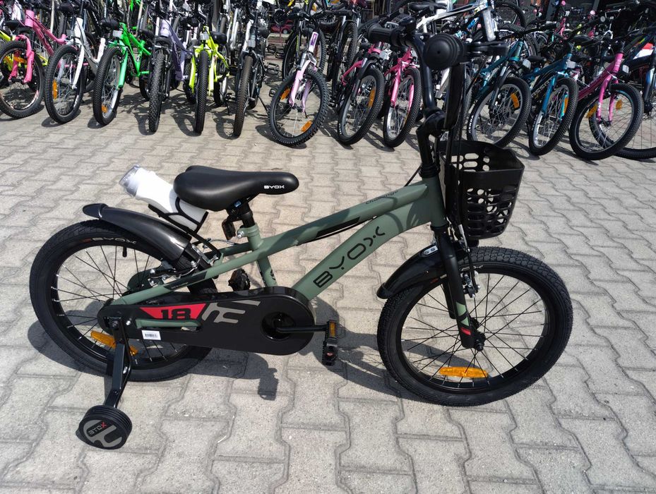 BYOX Велосипед 18" CHALLENGE зелен
