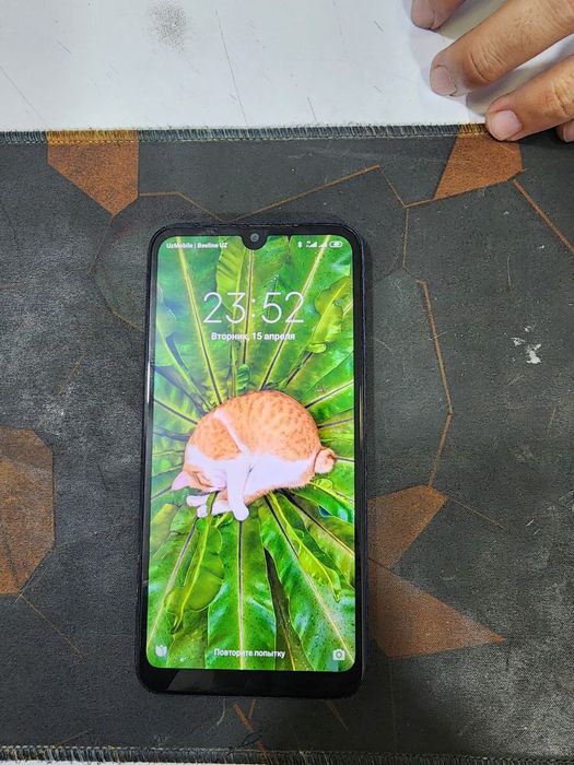 Redmi 7 3/64tali karopka yo pas kopya beriladi