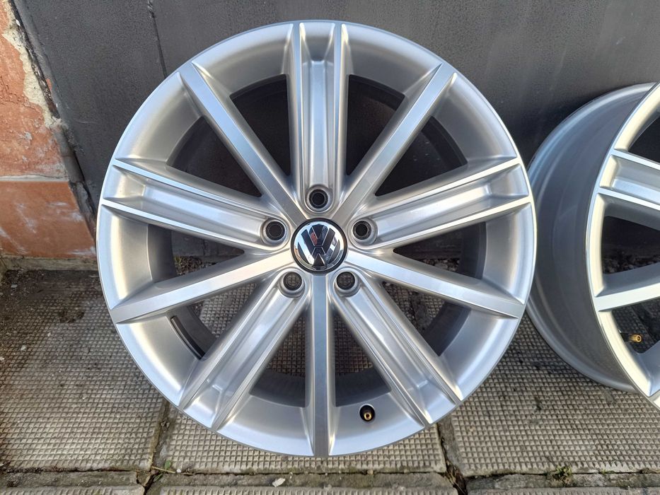 ОРИГИНАЛНИ джанти 18 ' цола 5x112 VW Tiguan / Фолксваген 7J ET43 57,1