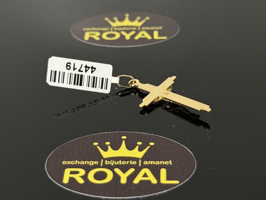 Bijuteria ROYAL : Pandantiv AUR 14K NOU / 2.6 GR