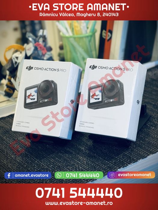 Camera video sport DJI Osmo Action 5 Pro 4K120 40MP Standard Combo