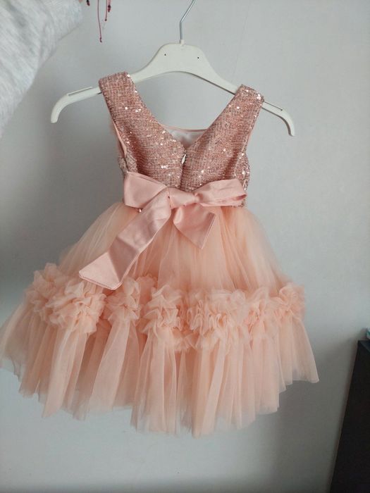 Официална мини рокля за малки момиченца