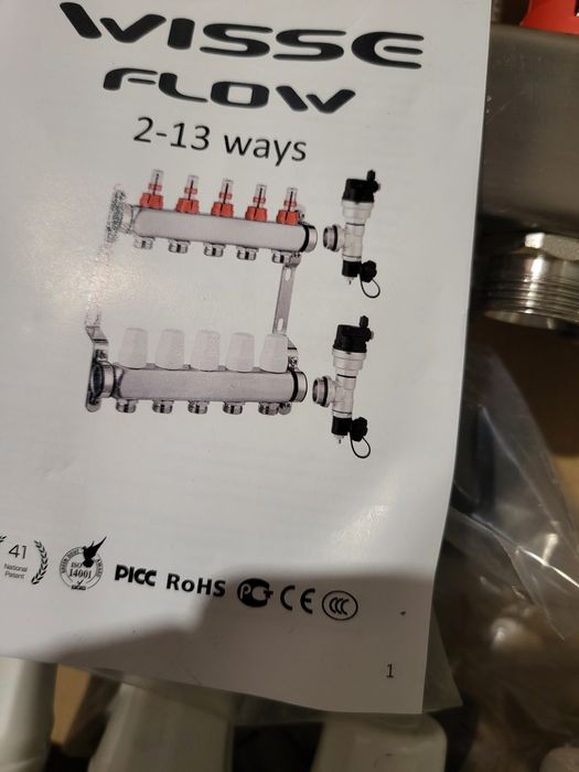Distribuitor încălzire pentru pardoseala